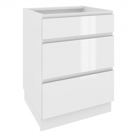 Campari DSW 6/3 WYSPOWA - Szafka dolna z trzema szufladami 60cm