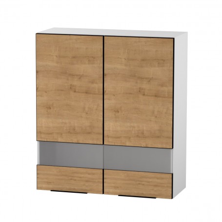 Kam Mono K2 WW 80/90 Szafka wisząca z witryną - dwudrzwiowa 80 cm