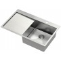 RUSSEL 111 PRAWY Zlewozmywak ze stali szlachetnej STAL SZLACHETNA