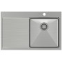 RUSSEL 111 PRAWY Zlewozmywak ze stali szlachetnej STAL SZLACHETNA