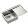 RUSSEL 111 LEWY Zlewozmywak ze stali szlachetnej STAL SZLACHETNA