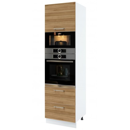 Vella SPM 6/2/2137 Szafka do zabudowy piekarnika i mikrofali z dwiema szufladami 60 cm