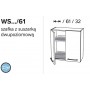 Kam Mono P4 WS60/61 Szafka z ociekarką do naczyń 60cm