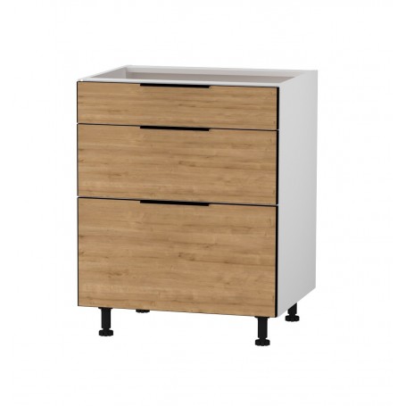 Kam Mono K 2 DSS 65/3 Szafka z trzema szufladami Starmotion Slim