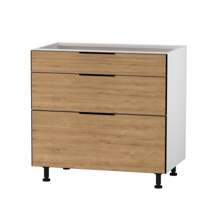 Kam Mono K 2 DSS 85/3 Szafka z trzema szufladami Starmotion Slim