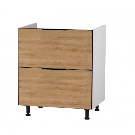 Kam Mono K2 DSS 70/2PŁ Szafka do zabudowy płyty z dwiema szufladami