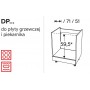 Kam Mono K2 DP 60 Szafka do zabudowy piekarnika o szerokości 60cm