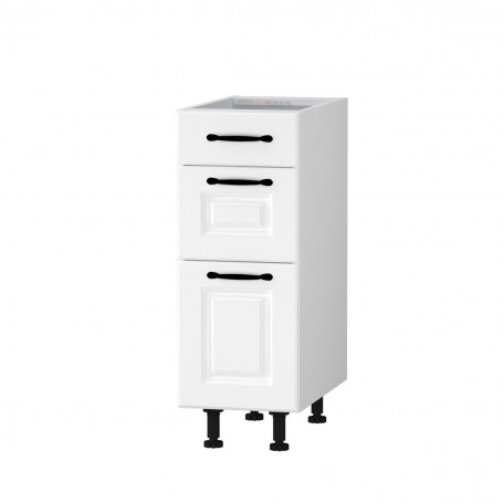 Kam Mono F DS 30/3 Szafka z trzema szufladami 30 cm