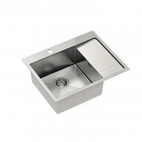 RUSSEL 116 LEWY Zlewozmywak ze stali szlachetnej