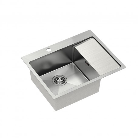 RUSSEL 116 LEWY Zlewozmywak ze stali szlachetnej