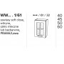 Kam Mono F WW40.1/61 Szafka wisząca z witryną 40cm