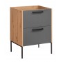 MADERA GREY 820 Szafka pod umywalkę 2S - 60cm COMAD