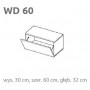 WD 60 Briks - Szafka modułowa Layman
