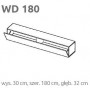 WD 180 Briks - Szafka modułowa Layman