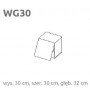 WG 30 Briks - Szafka modułowa Layman