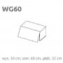 WG 60 Briks - Szafka modułowa Layman