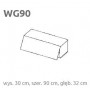 WG 90 Briks - Szafka modułowa Layman