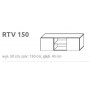 RTV 150 Briks - Szafka modułowa Layman