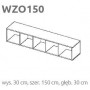 WZO 150 Briks - Szafka modułowa Layman