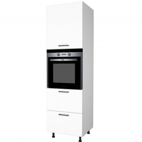 Kam MONO P4 SDP 60SS2/71 Słupek wysoki z dwiema szufladami do zabudowy piekarnika 60 cm