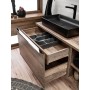 SANTA FE 80-02 - Zestaw mebli łazienkowych w kolorze Dąb Santa Fe 80cm