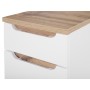 BALI WHITE 810 Szafka niska z szufladą 1D 1S - 35cm