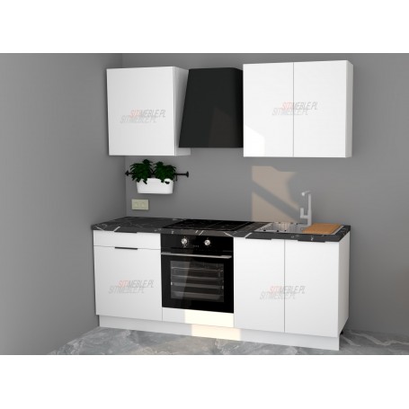 KAM SET W140/71+D200 P6 BIAŁY PLATYNOWY