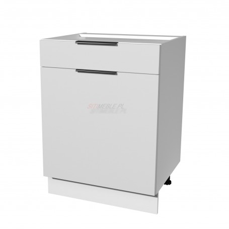 Kam Set DS 60/1 Szafka dolna 60cm Biały platynowy