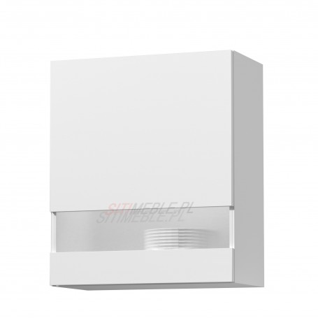 Kam Set WW 60.1/71 Witryna wisząca 60cm Biały platynowy