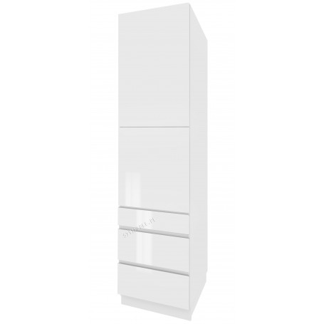 CAMPARI SPD 6/3/2357 LAYMAN - Szafka gospodarcza z trzema szufladami 60cm