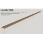 Lamele KAM komplet 5szt - Długość 275cm