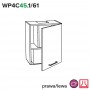 Kam Mono P4 WP4C45.1/61 Szafka okapowa 45cm