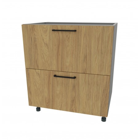 Kam Mono P2 DSS 70/2 Szafka do zabudowy płyty grzewczej z  szufladami Starmotion