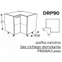Kam Mono P2 DRP 90 Szafka narożna 90cm x 90cm