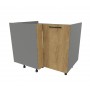 Kam Mono P2 DRZ100x70 Szafka narożna zlewowa   100cm x 70cm