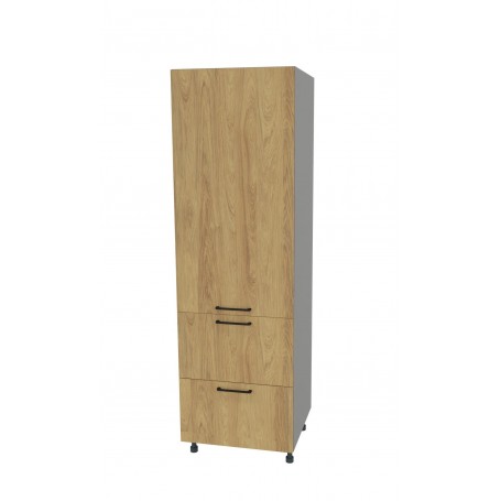 Kam Mono P2 SD60SS2 Szafka wysoka z szufladami - Słupek z półkami 60cm