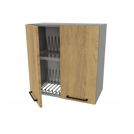 Kam Mono P2 WS60/61 Szafka wisząca z ociekarką - dwudrzwiowa 60cm suszarka do naczyń