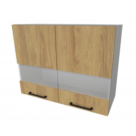Kam Mono P2 WW80.1/61 Szafka wisząca z witryną dwudrzwiowa 80cm