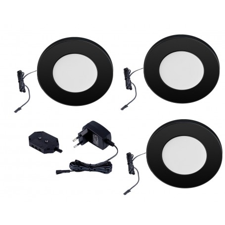 LED OL14  3x3W Oświetlenie podszafkowe - zestaw trzypunktowy