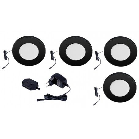 LED OL14  4x3W Oświetlenie podszafkowe - zestaw czteropunktowy