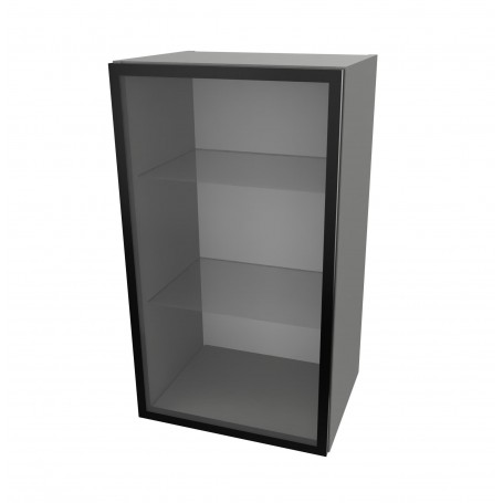 Kam Mono P2 WWAR40.1/71 Szafka wisząca z aluminiową witryną Czarną lub Złotą  40cm