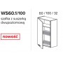 Kam Mono P2 WS60.1/100 Szafka wisząca z ociekarką 60cm