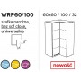Kam Mono P2 WRP65/100 Szafka wisząca narożna 65cm x 65cm
