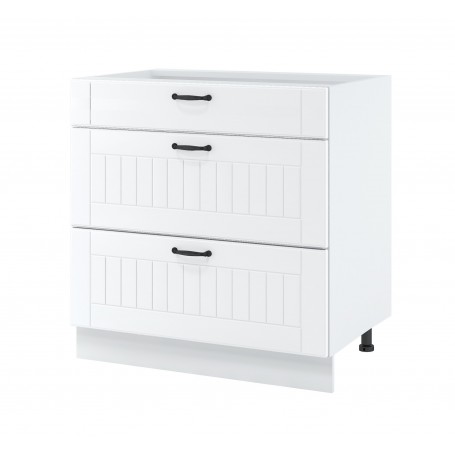 Lora DS 8/3 Szafka dolna z trzema szufladami 80cm