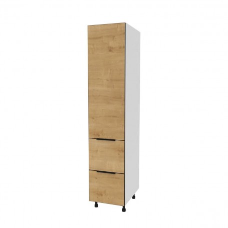 Kam Mono K2 SD40SS2 Słupek jednodrzwiowy z dwiema szufladami 40cm