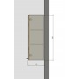 Kam Mono K2 W35.1/90 Szafka wisząca jednodrzwiowa 35cm