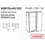 Kam Mono K2 WRP70x40/100 Szafka wisząca narożna 70cm x 40cm