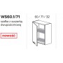 Kam Mono K2 WS60.1/71 Szafka wisząca z ociekarką 60cm