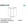 Kam Mono P2 SNPR 65/90 Szafka do uzupełnienia zabudowy narożnej 65cm