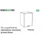 Kam Mono K2 SND65.1/90 Szafka do uzupełnienia zabudowy narożnej